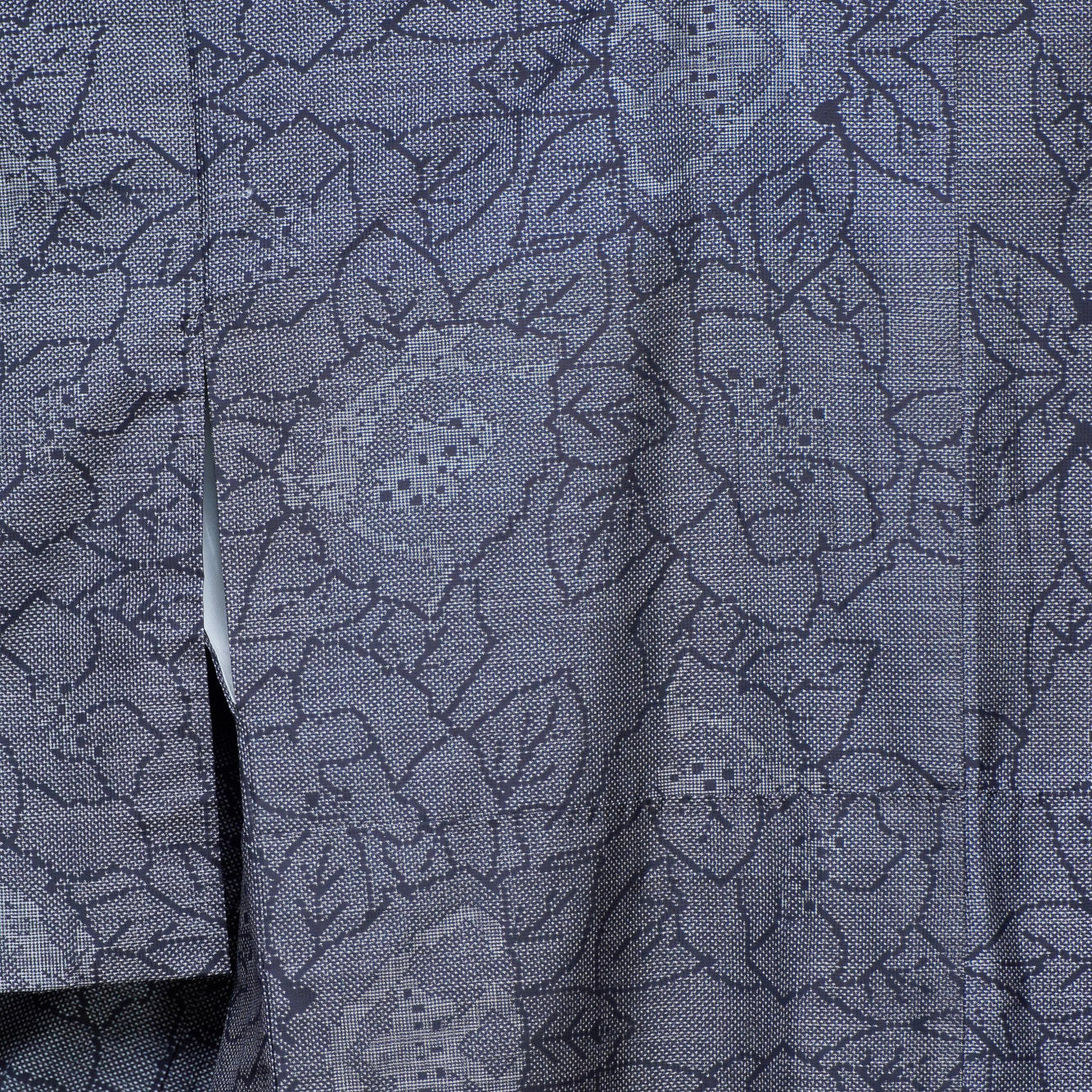 Premium Oshima Fabric: OSHIMA_0818_01 | Shadowed Blue