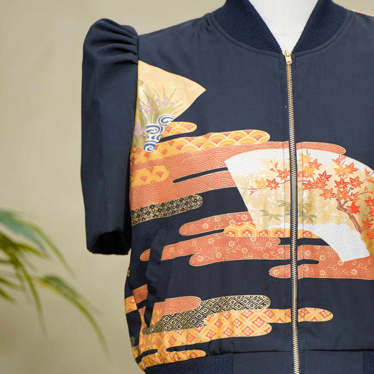 On-hand item: Filipiniana Bomber Jacket | Black | FBJ8413M | LARGE
