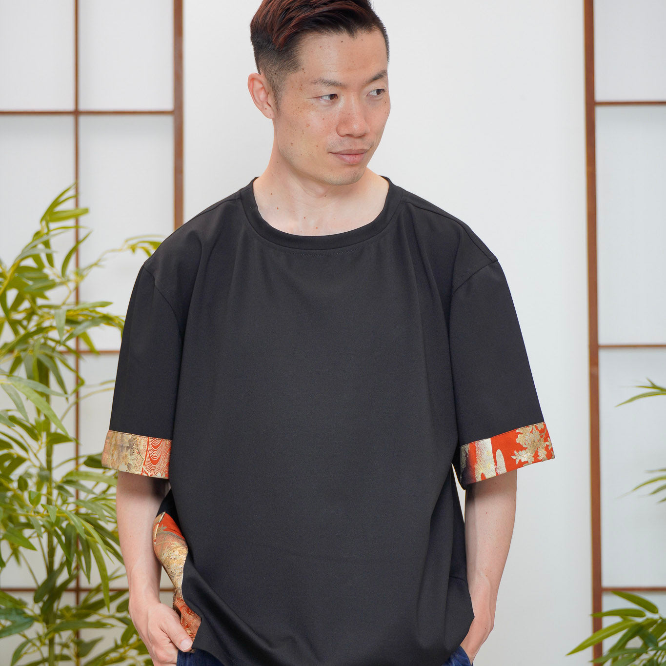 Premium On-hand: Black Oversized Shirt | L | OS8021H