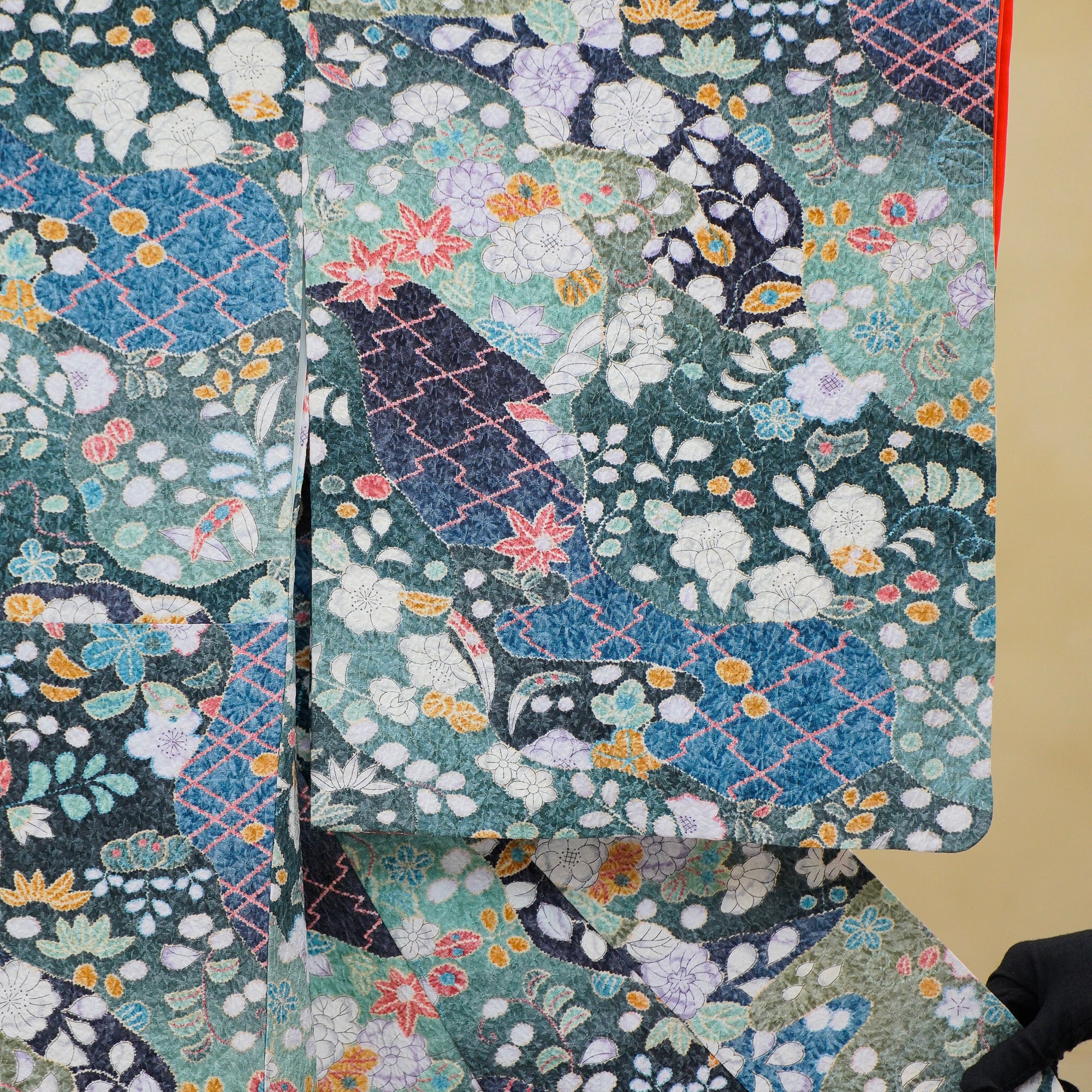 Premium Sho Fabric: 0714_02 | Bloom Splashes