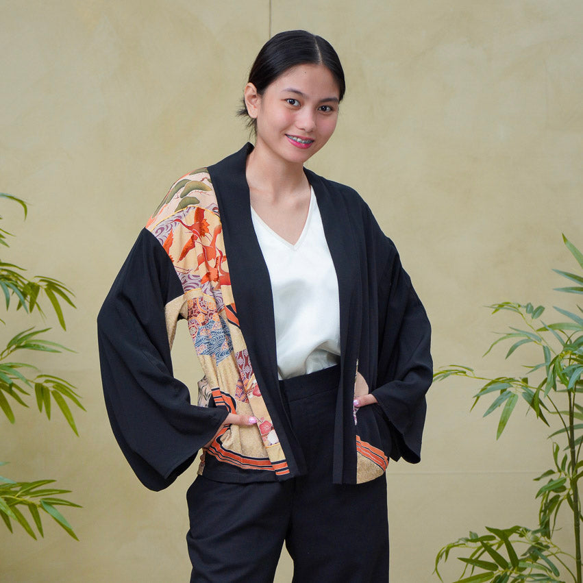 (RH) On-hand item: Black Blazer | 1T | B4659