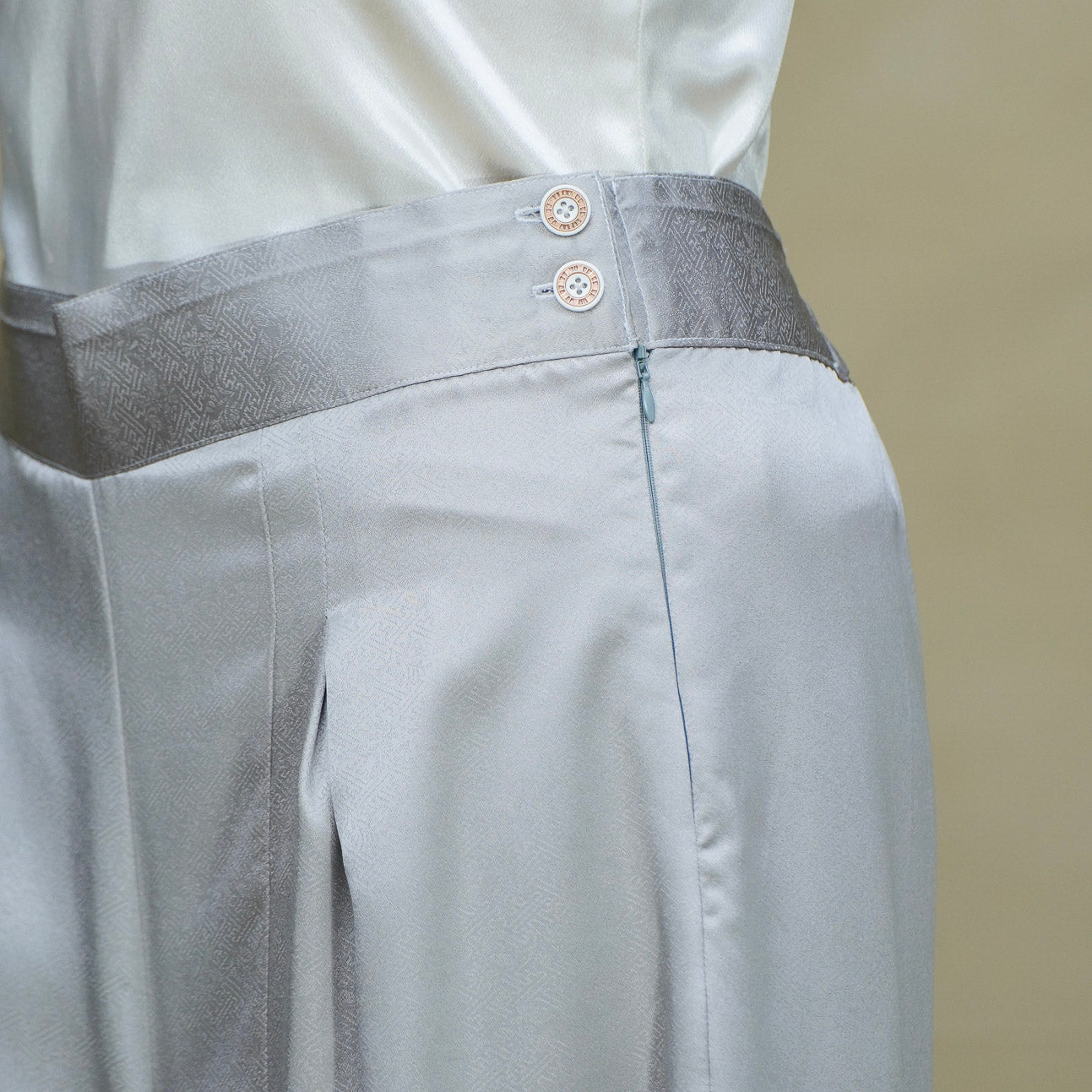 On-hand: Colored Palazzo Pants Gray | PP7236A 4XLB GRAY
