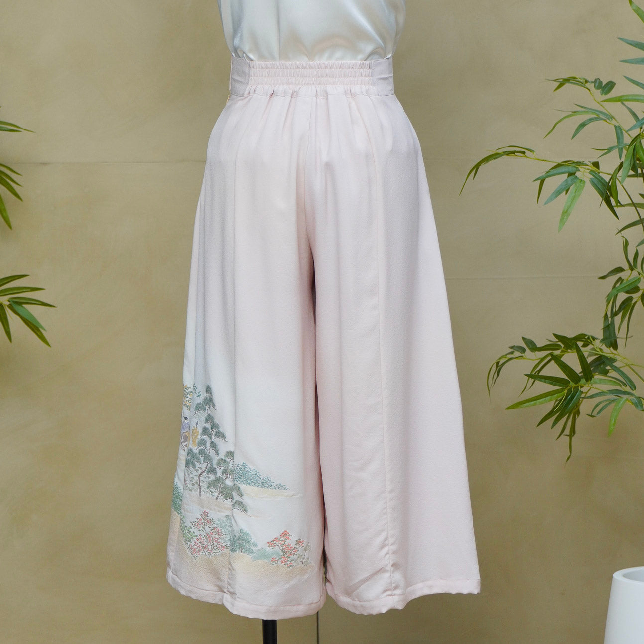 On-hand: Colored Palazzo Pants |  PP7416 XLB PINK