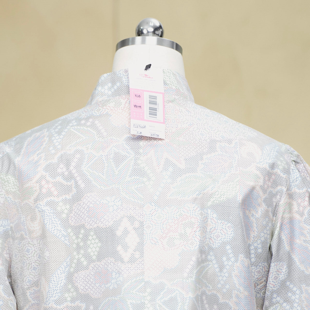 Premium On-hand item: White Puff Jacket | XLB | PJ8366M (SO M)