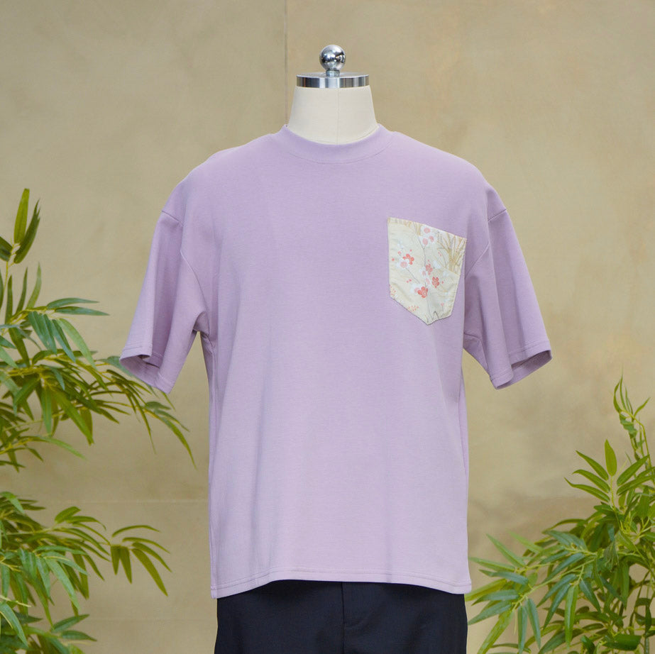 Premium On-hand: Pink Men’s Patchwork shirt | Large | PTS7704A -SMK