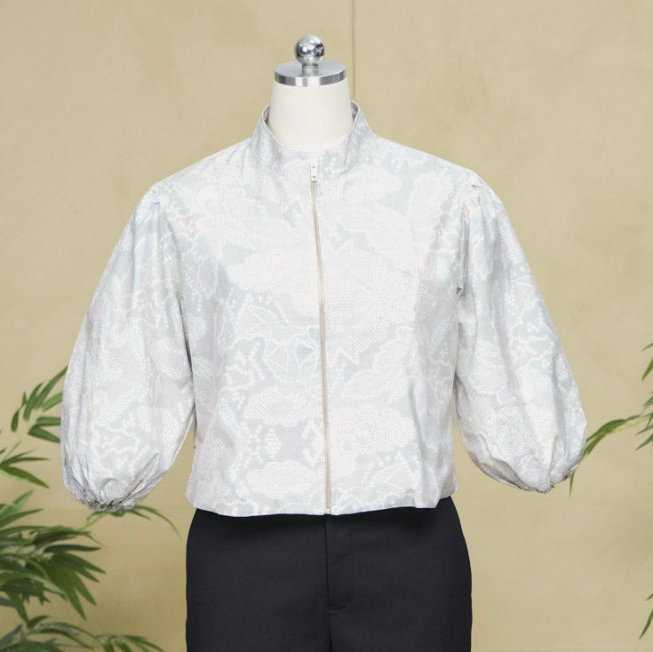 Premium On-hand item: White Puff Jacket | XLB | PJ8366M (SO M)