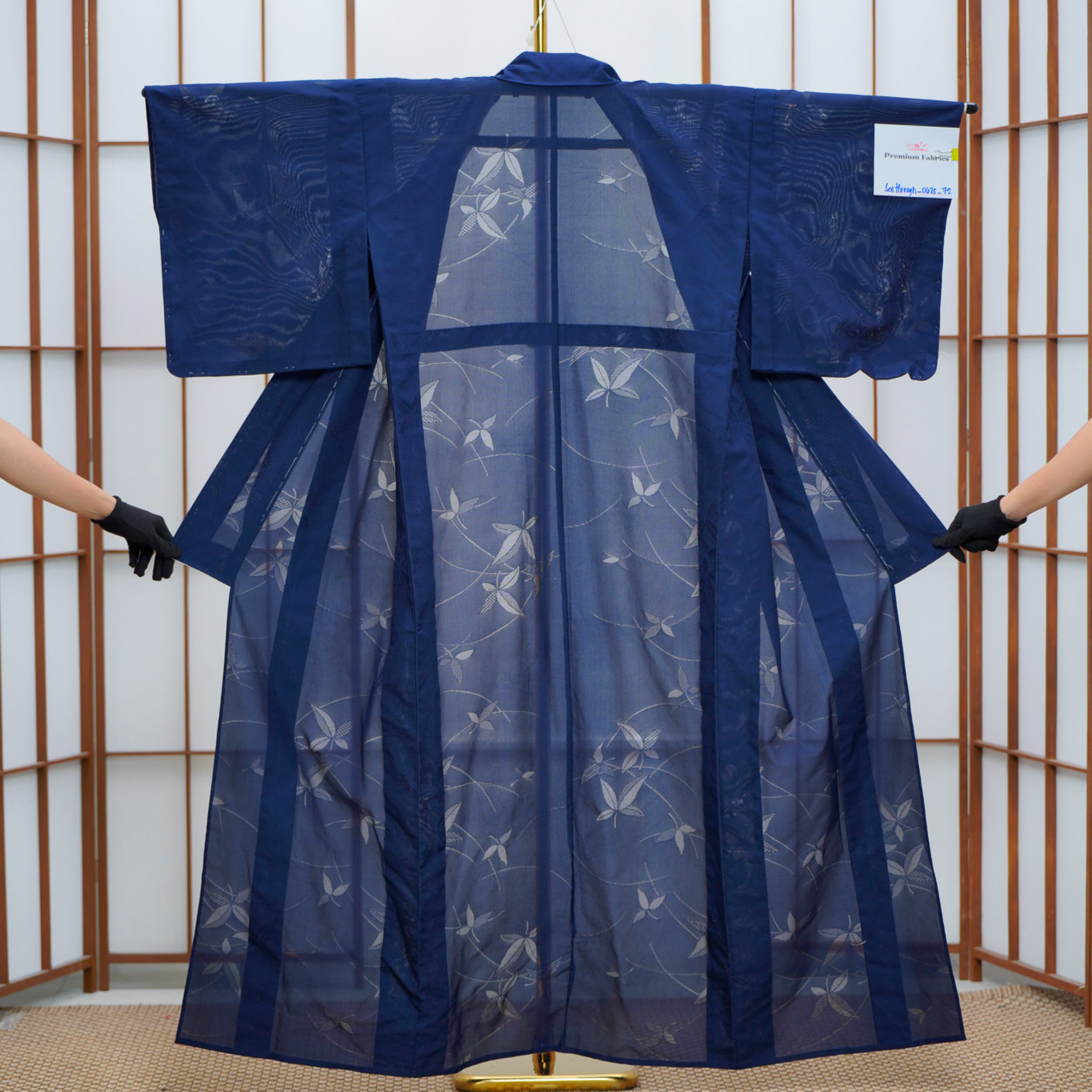 Premium Seethrough Fabric: 0625_72 | Dream in the Stars - Navy colors!