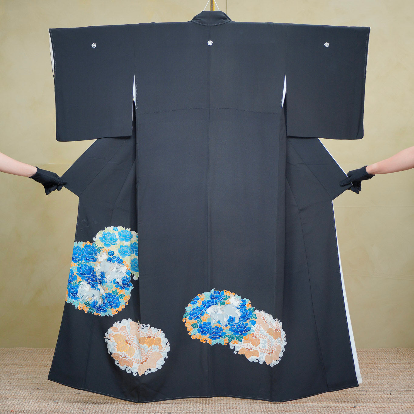 Premium Sho Fabric: 0801_14 | Azure Shishi