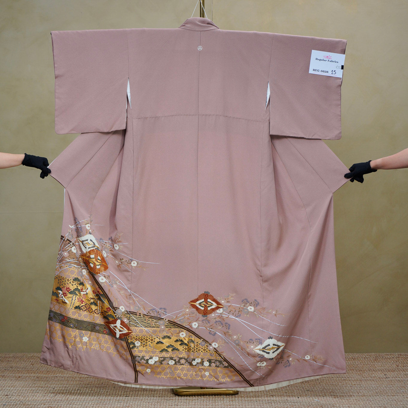 Pre-Birthday Fabric: REG0828-15 | Silken Geometry