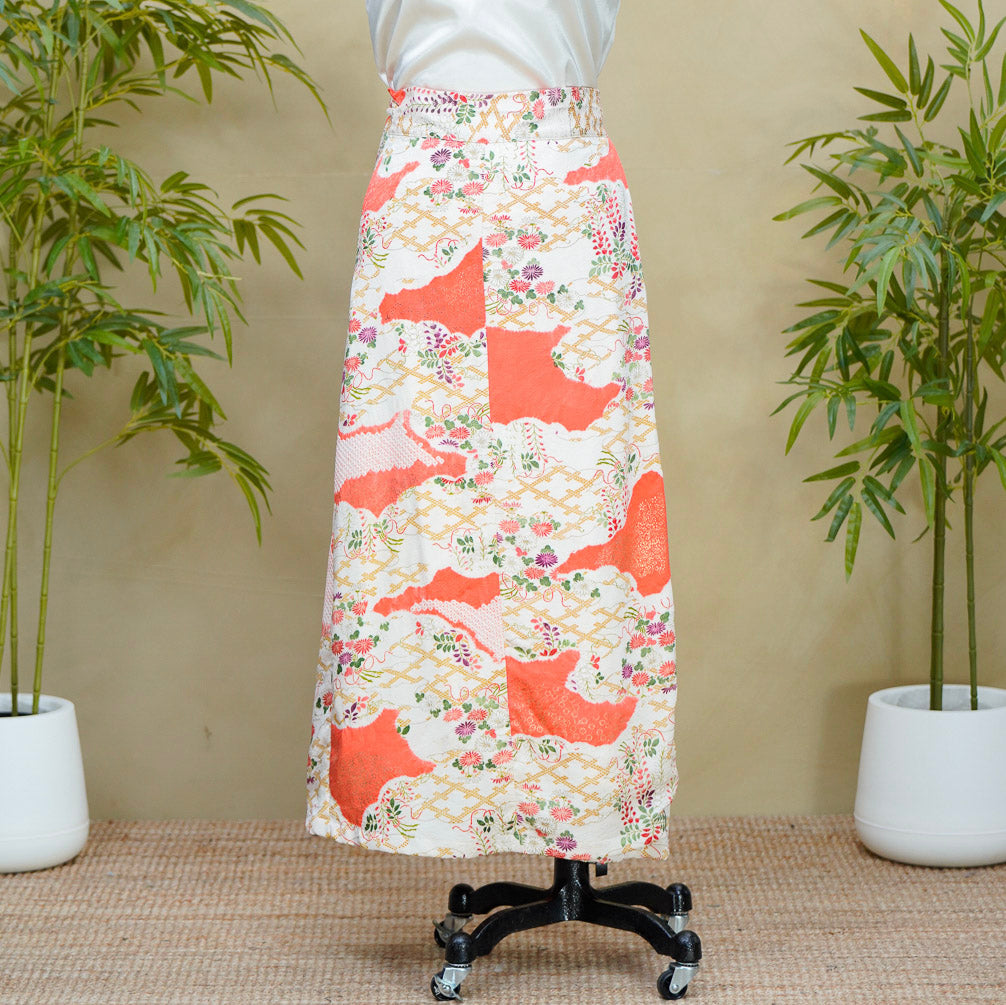 Premium On-hand: Cream Wrap Skirt | 2T | WS8154M