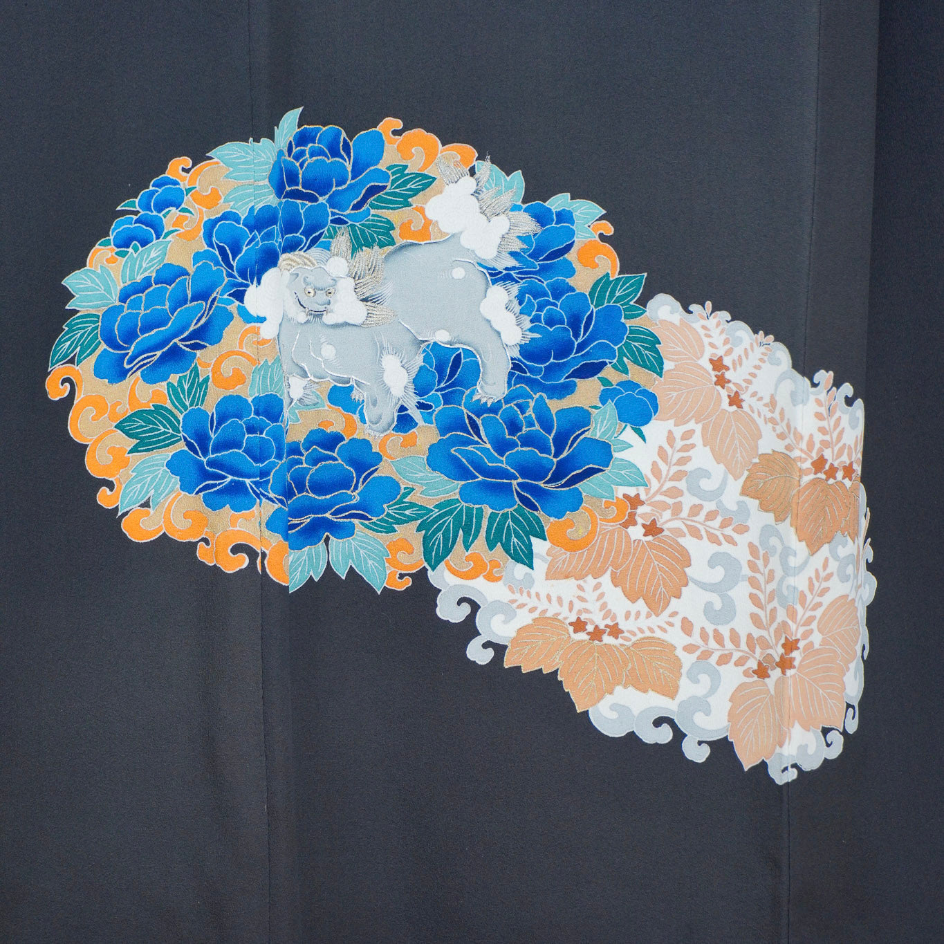Premium Sho Fabric: 0801_14 | Azure Shishi