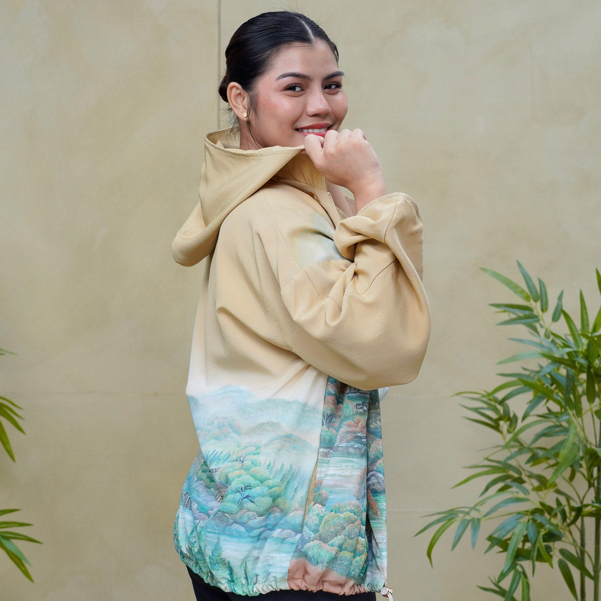 Premium On-hand: Cream Hoodie | H8241Y