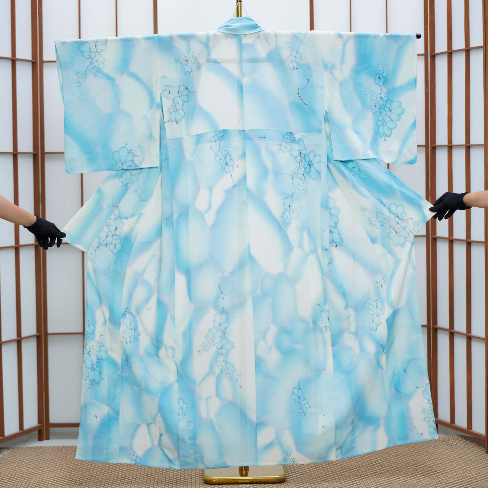 Premium Seethrough Fabric: 0625_69 | Glimpse of Sky