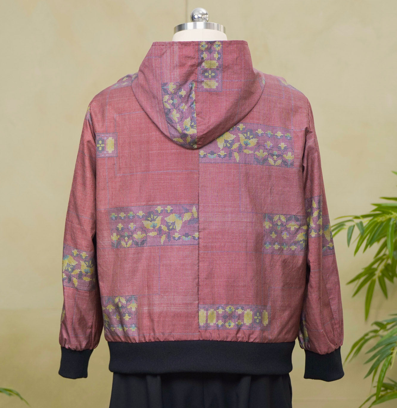 Premium On-hand: Red Loose Fit Oshima Men's Bomber Jacket | LBJ8358M | Large