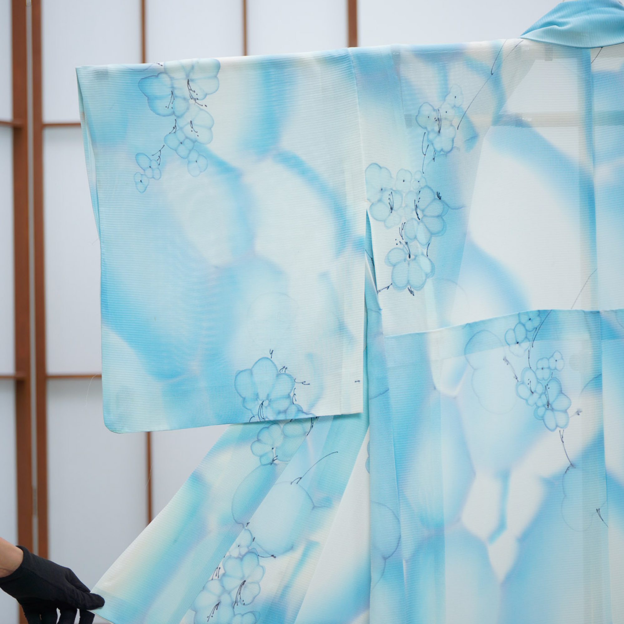 Premium Seethrough Fabric: 0625_69 | Glimpse of Sky