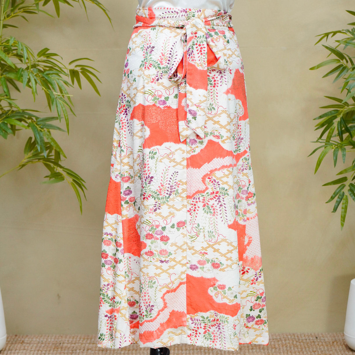 Premium On-hand: Cream Wrap Skirt | 2T | WS8154M