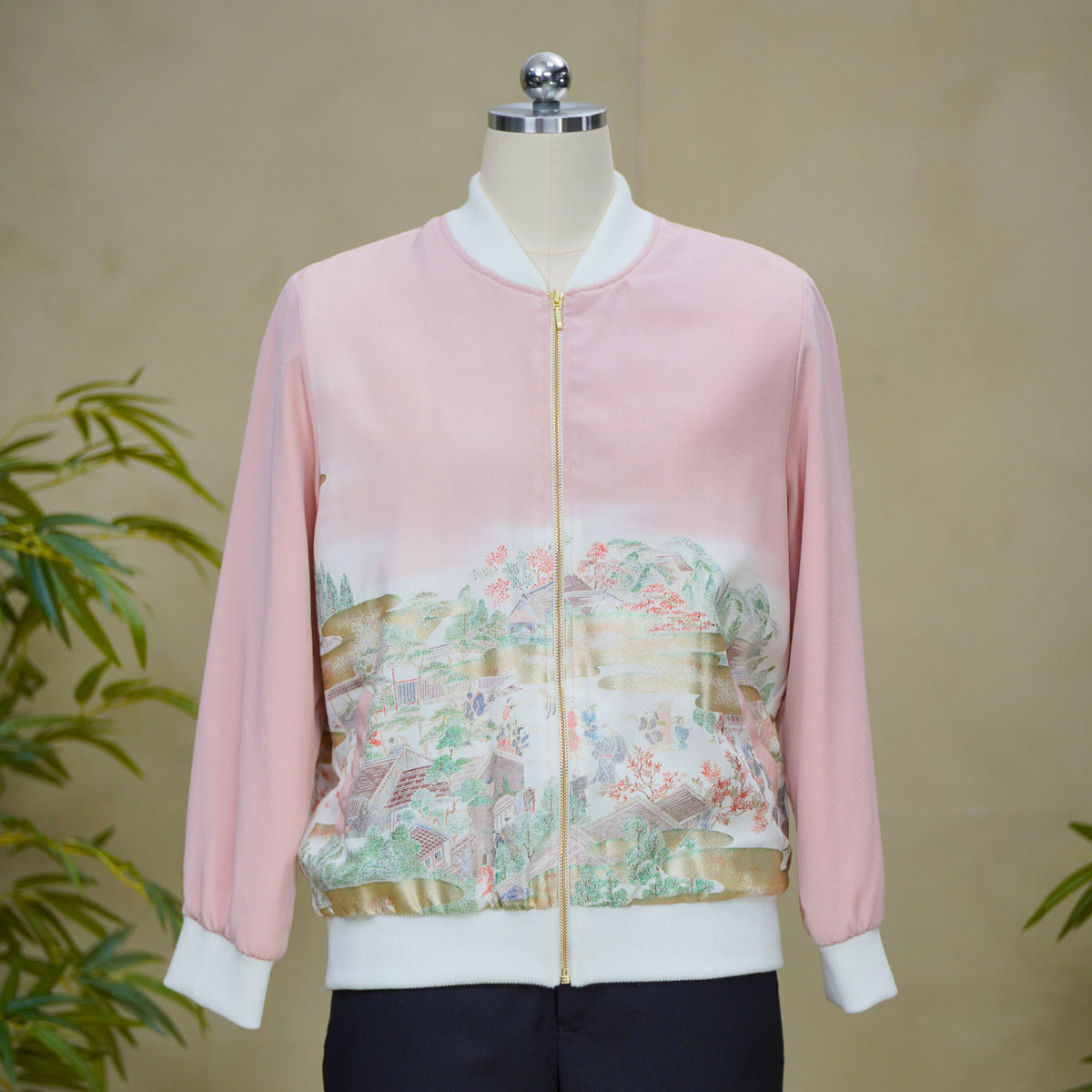 On-hand: Pink Bomber Jacket | 2XLB | BJ8178M