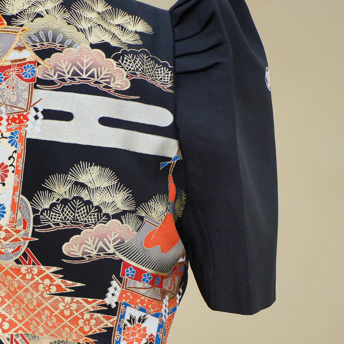 Premium On-hand item: Filipiniana Bomber Jacket | Black | FBJ8614M | Medium