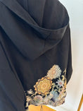 Load image into Gallery viewer, Ap7 On-hand item: AP5-03 Black Hoodie with florals
