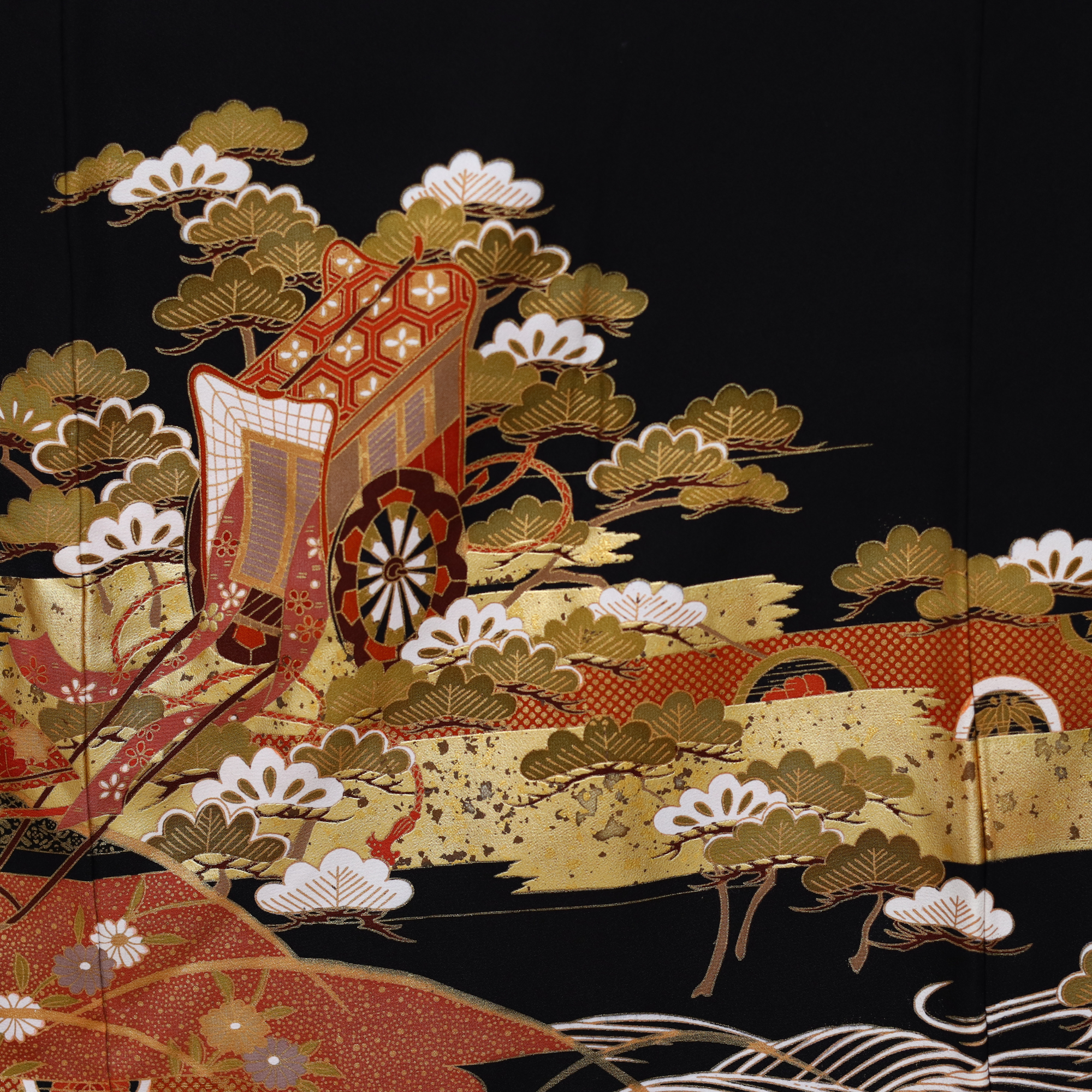 Bai Fabric: 0519_26 | Golden carriage