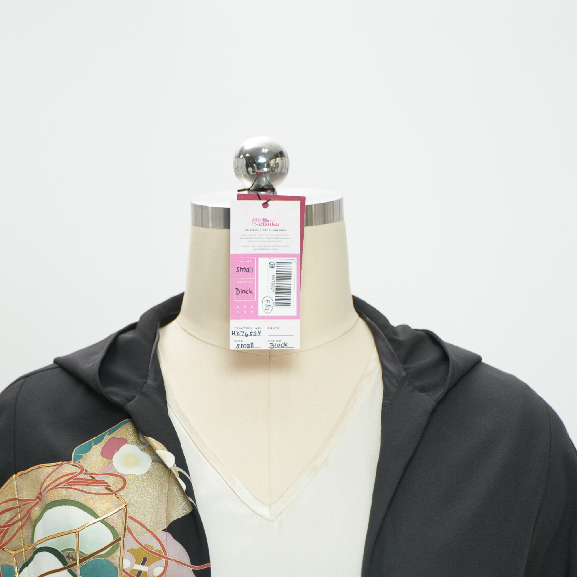 Premium On-hand item: Black Kodomo Hoodie | HK7656Y