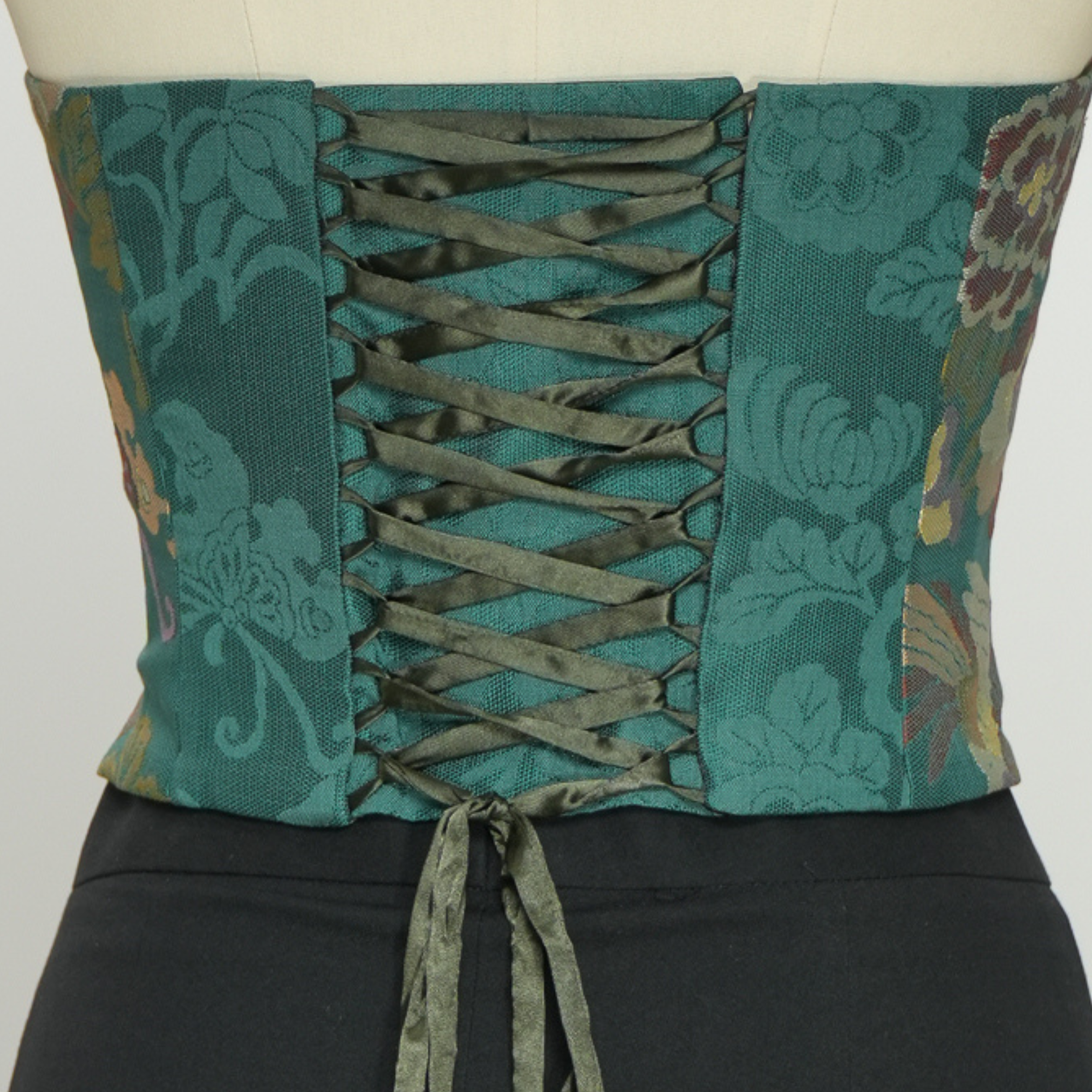 Premium On-hand item: Green Corset | S | C6955