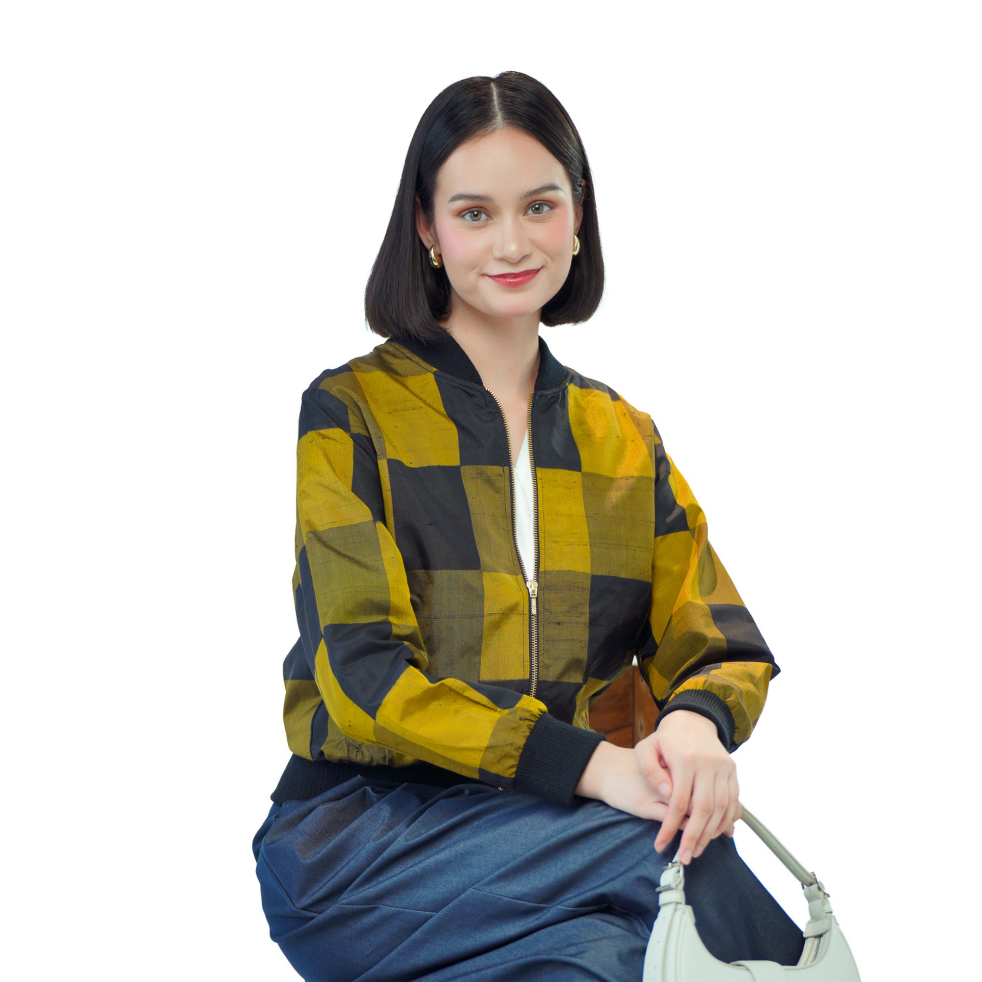 Premium On-hand: Yellow Oshima Bomber Jacket