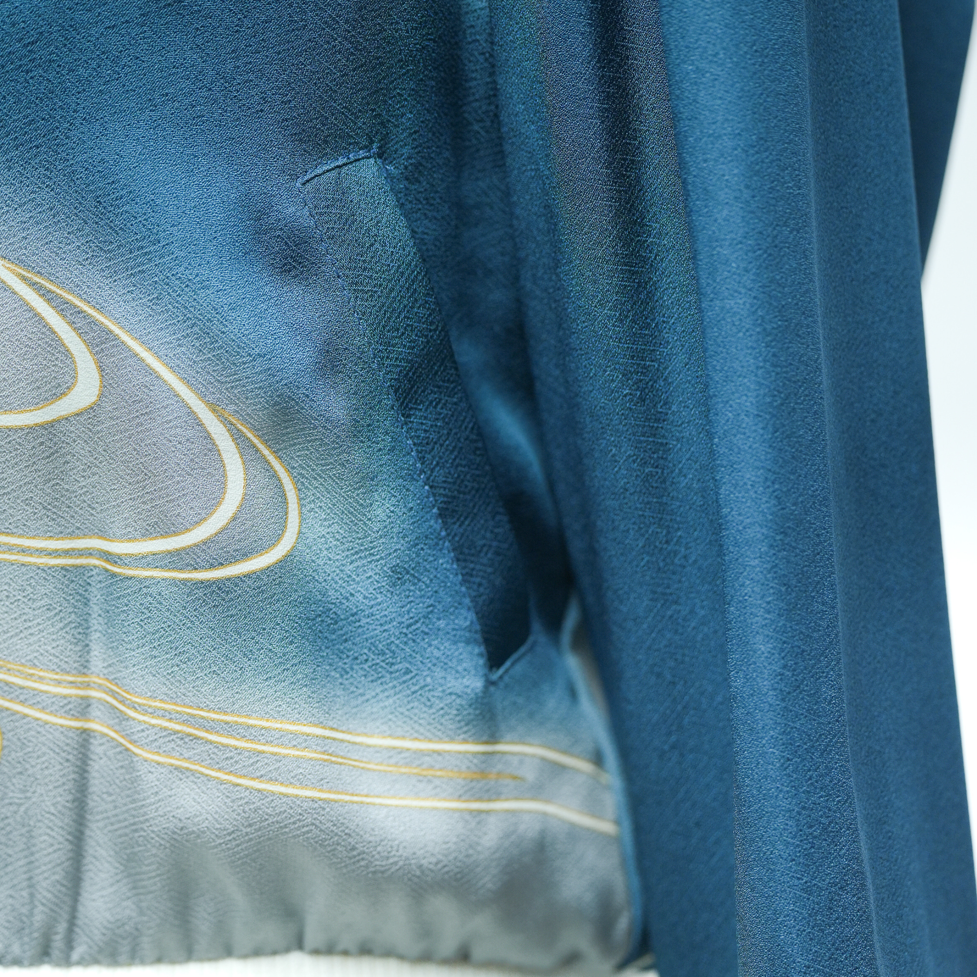 Premium On-hand: Blue Bomber Jacket with Hoodie | MB | BJH7290M