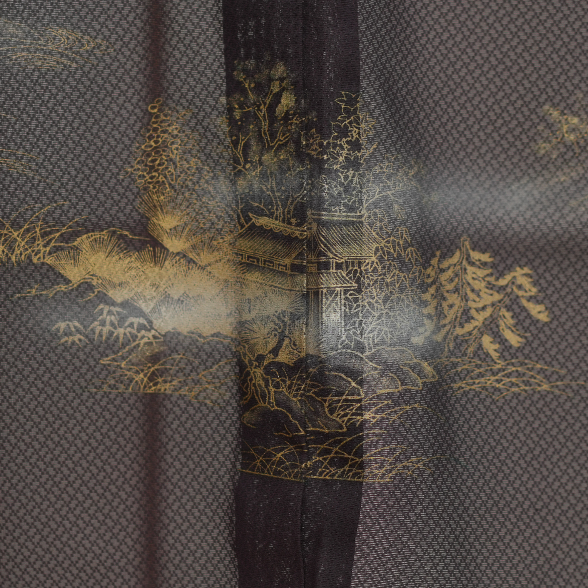 Premium Fabric: 0506_06 | Shadow and Pines