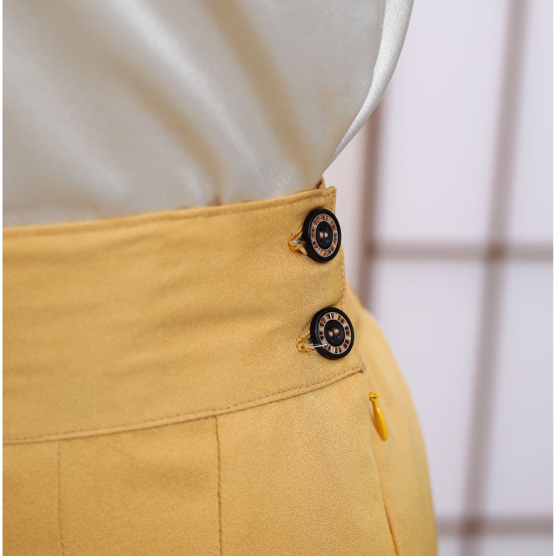 Premium On-hand: Gold Palazzo Pants | 3XLB | PP7377A