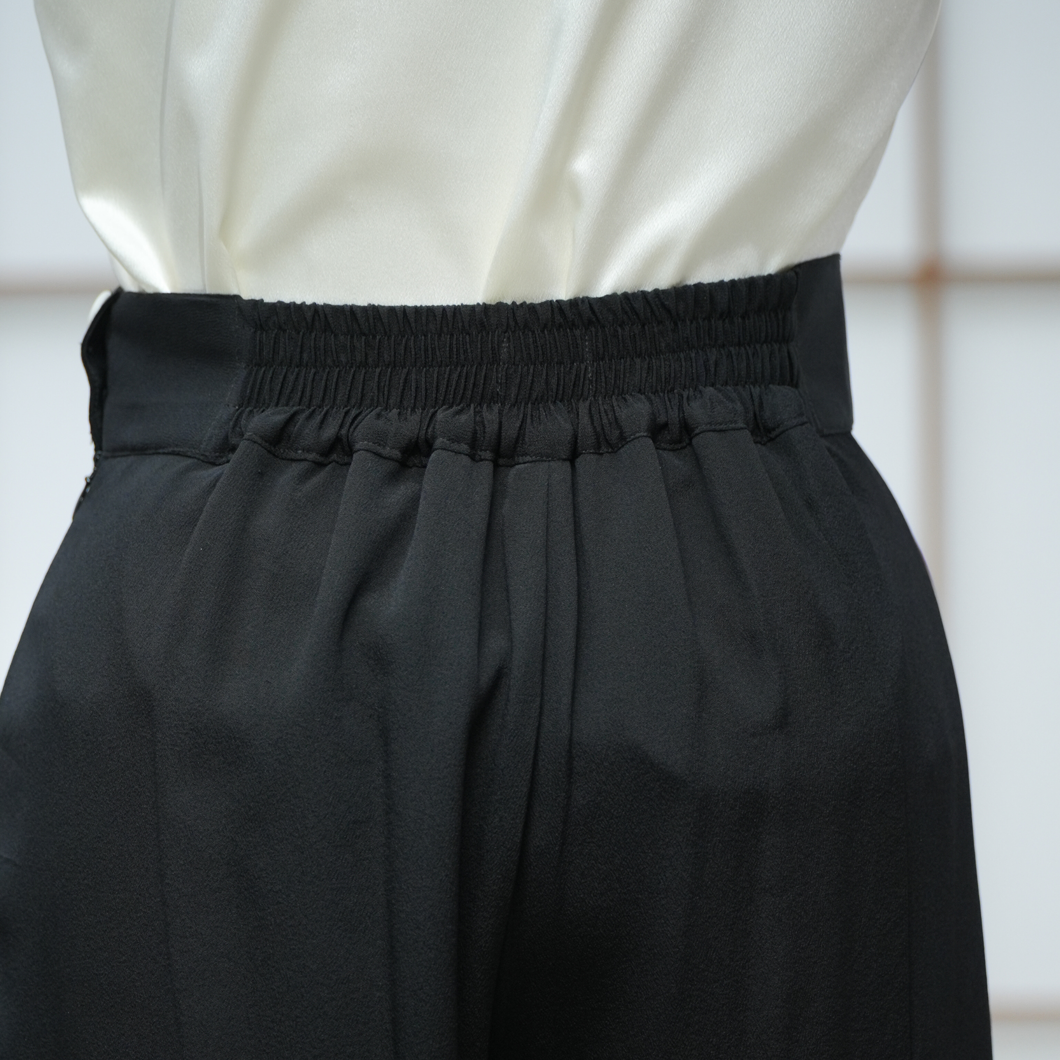 Premium On-hand: Black Palazzo Pants | XLZ | PP5222