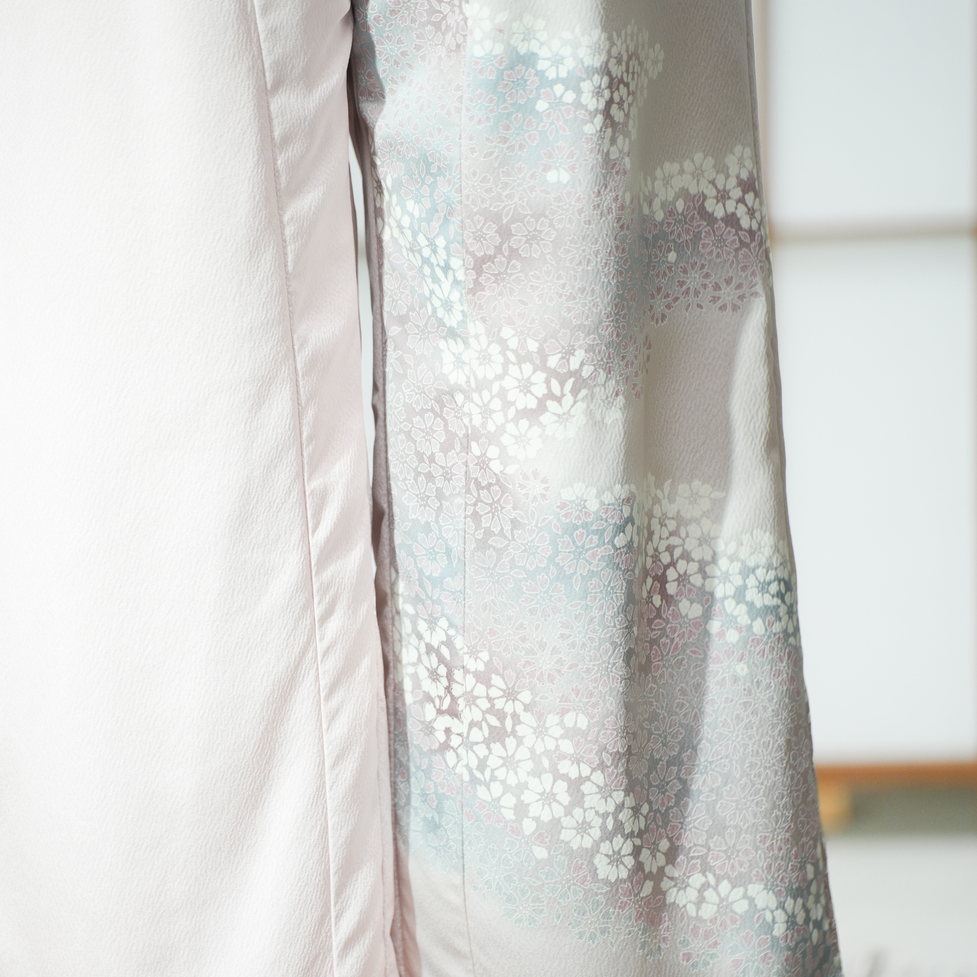 Premium On-hand: Light Colored Sakura Palazzo Pants | 3XLB | PP6662