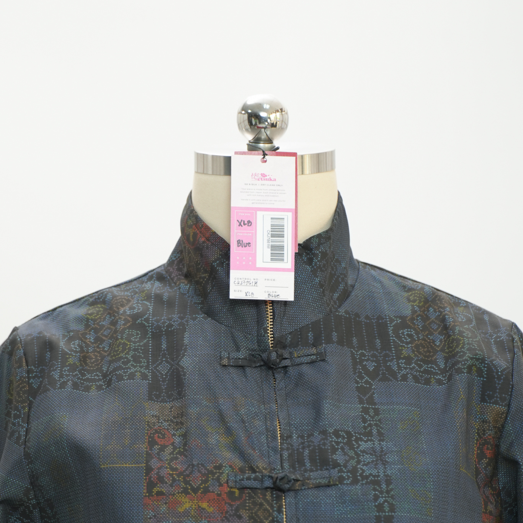 Premium On-hand: Blue Chinese Knot Jacket | CKJ7861M | XLB (Women)