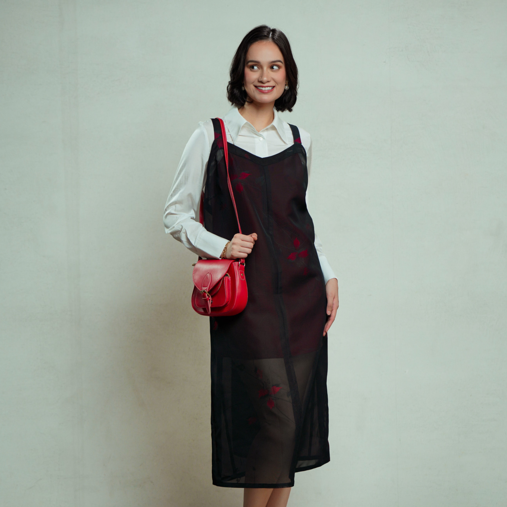 On-hand item: Black See-through Summer Dress