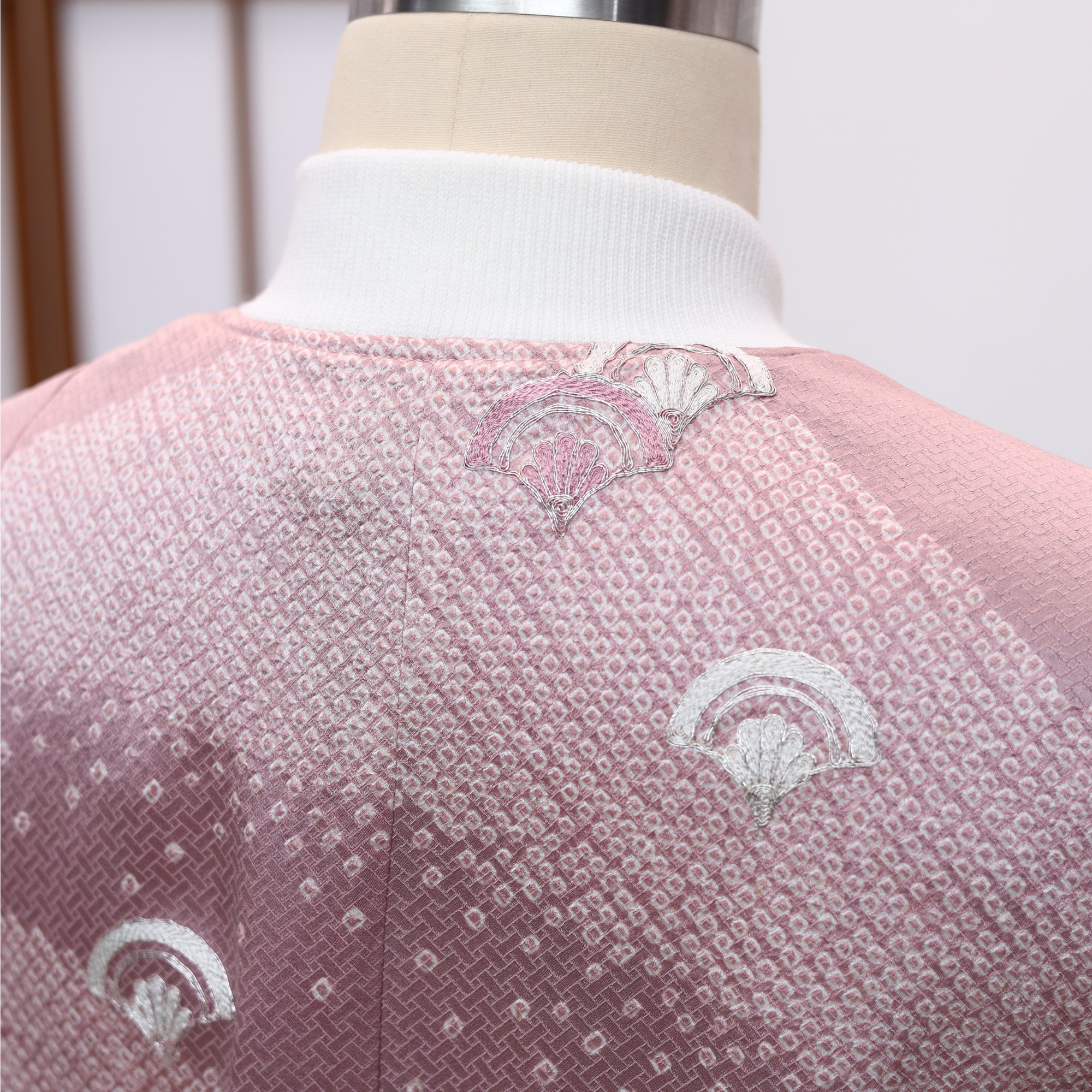 Premium On-hand: Pink Bomber Jacket (Shibori ✨)  | LB | BJ2914
