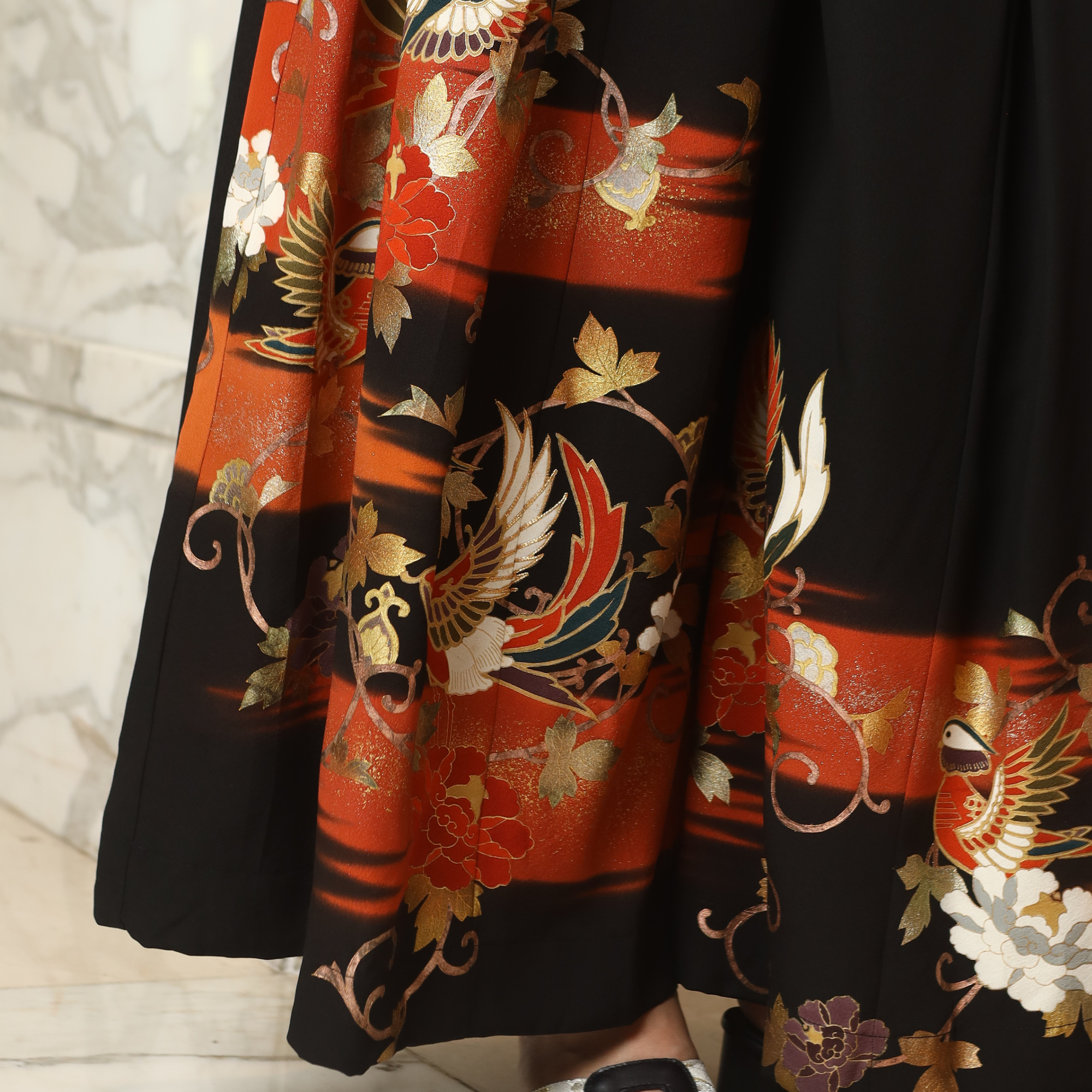 Premium On-hand: Black Hakama Pants | HKP4720M | L