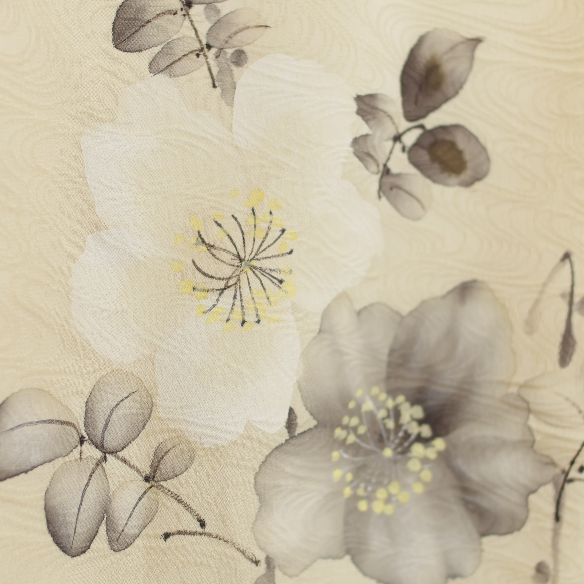 NALB - (No Art Left Behind) Fabric: 0126NALB-04 | Cream flowers