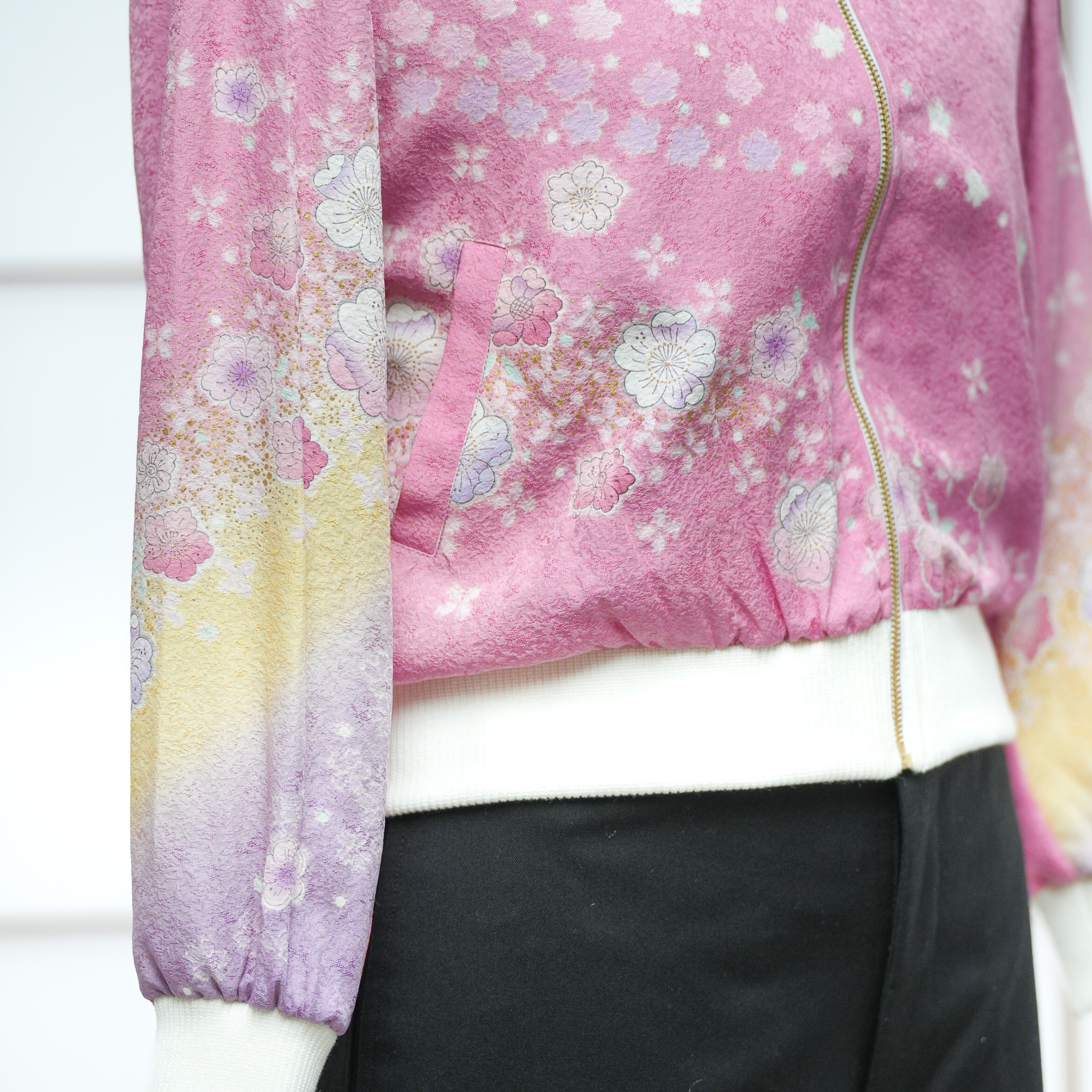 Premium On-hand: Pink Bomber Jacket with Hoodie | LB | BJH7305