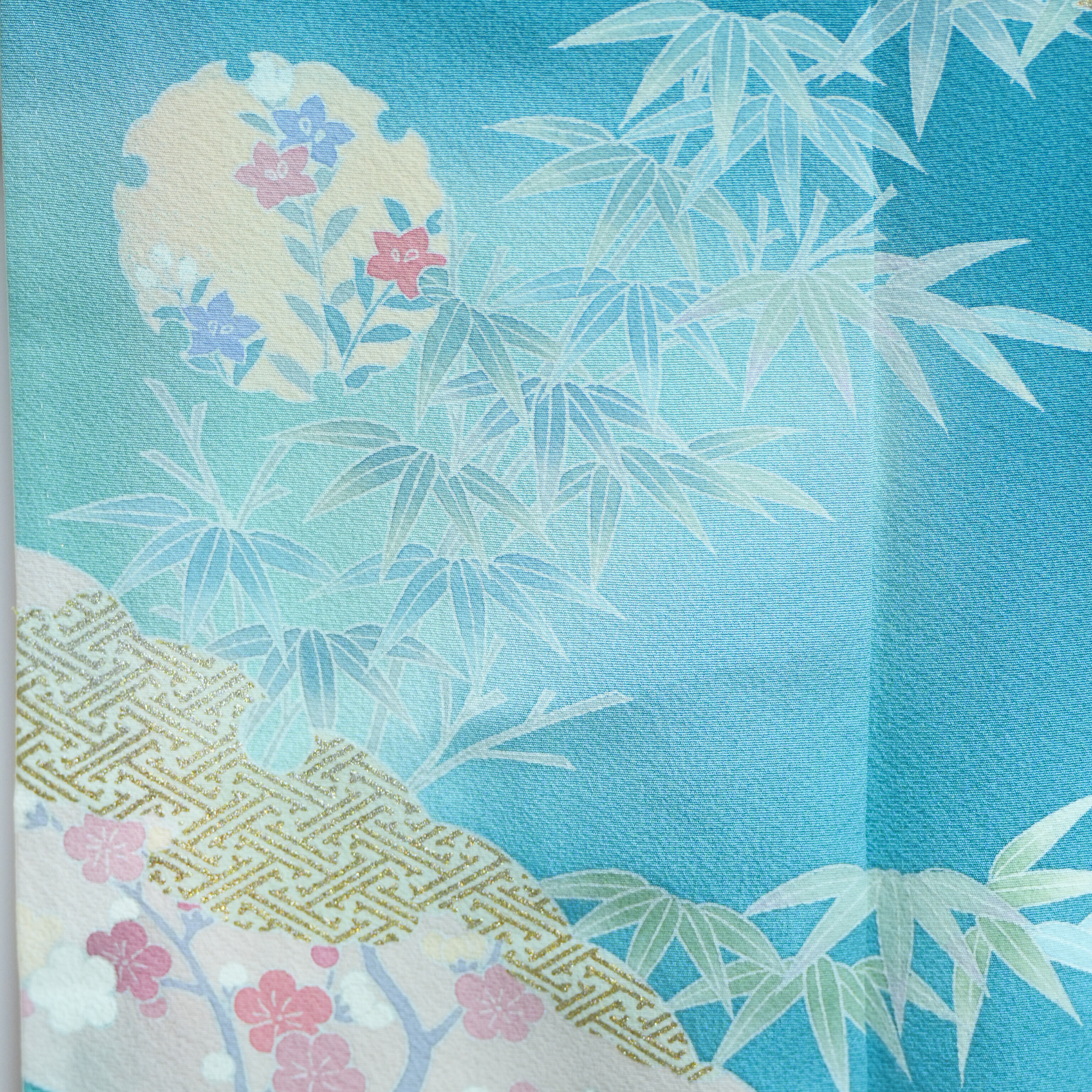 Bai Fabric: 0316-03 Vibrant Blue