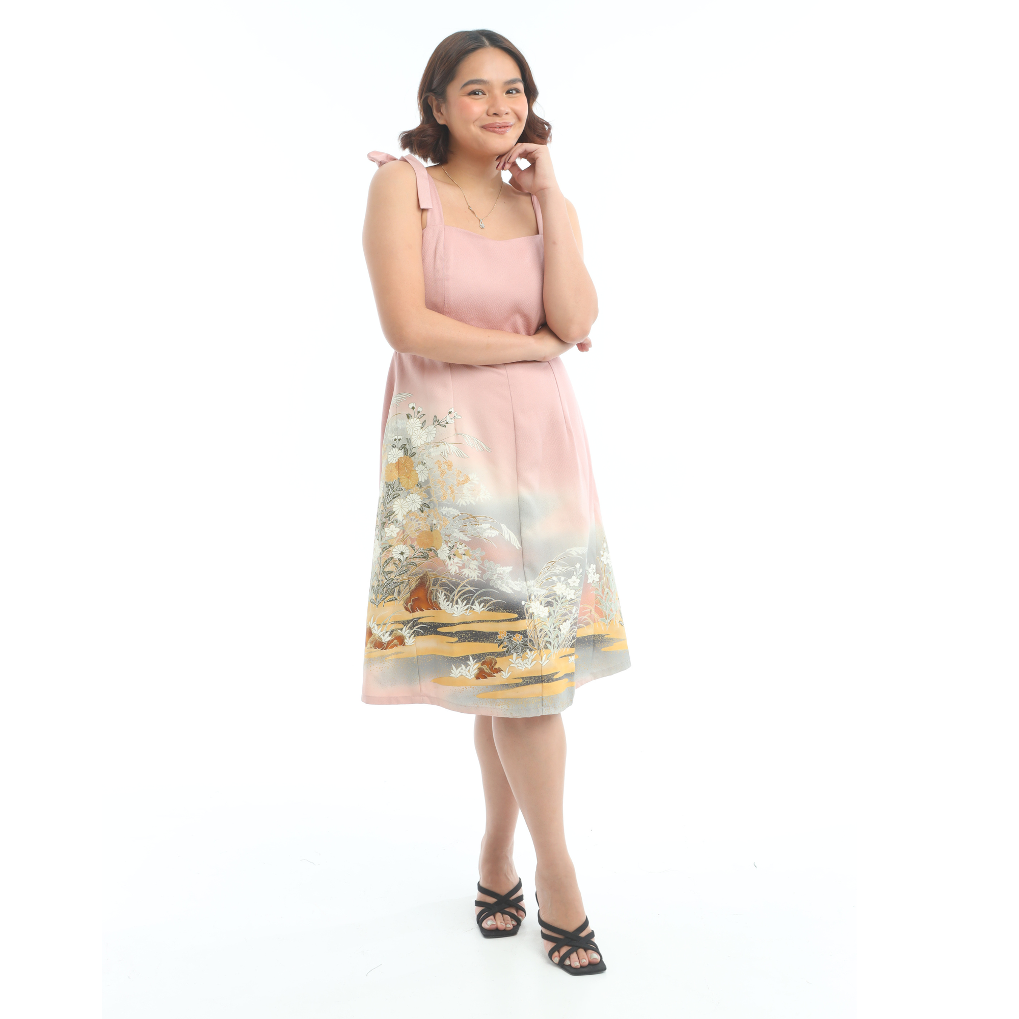 Premium On-hand item: Pink Tea Dress | 2B | TD5313