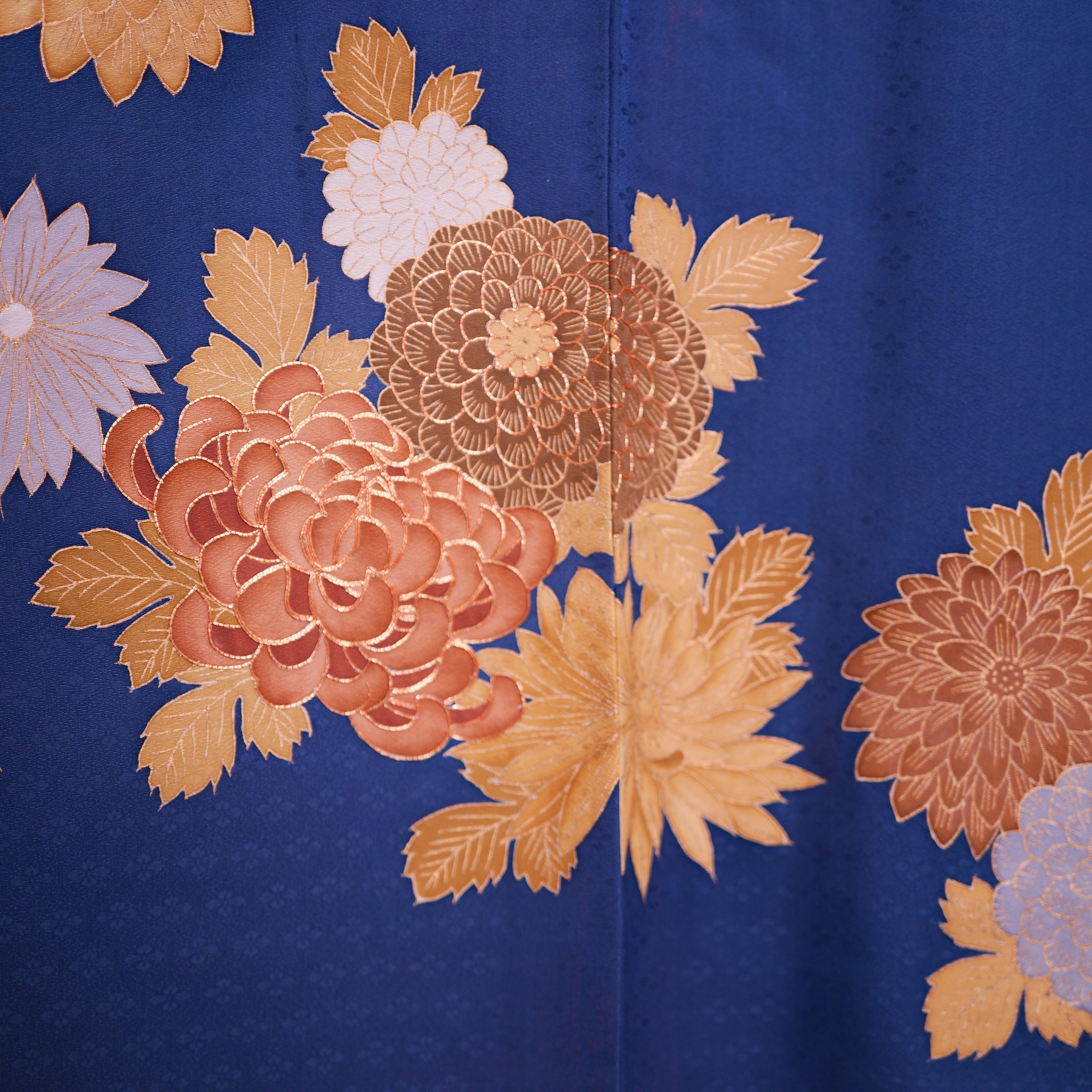 Summer Collection: July23-10 (Navy Blue and Golden Flowers!)