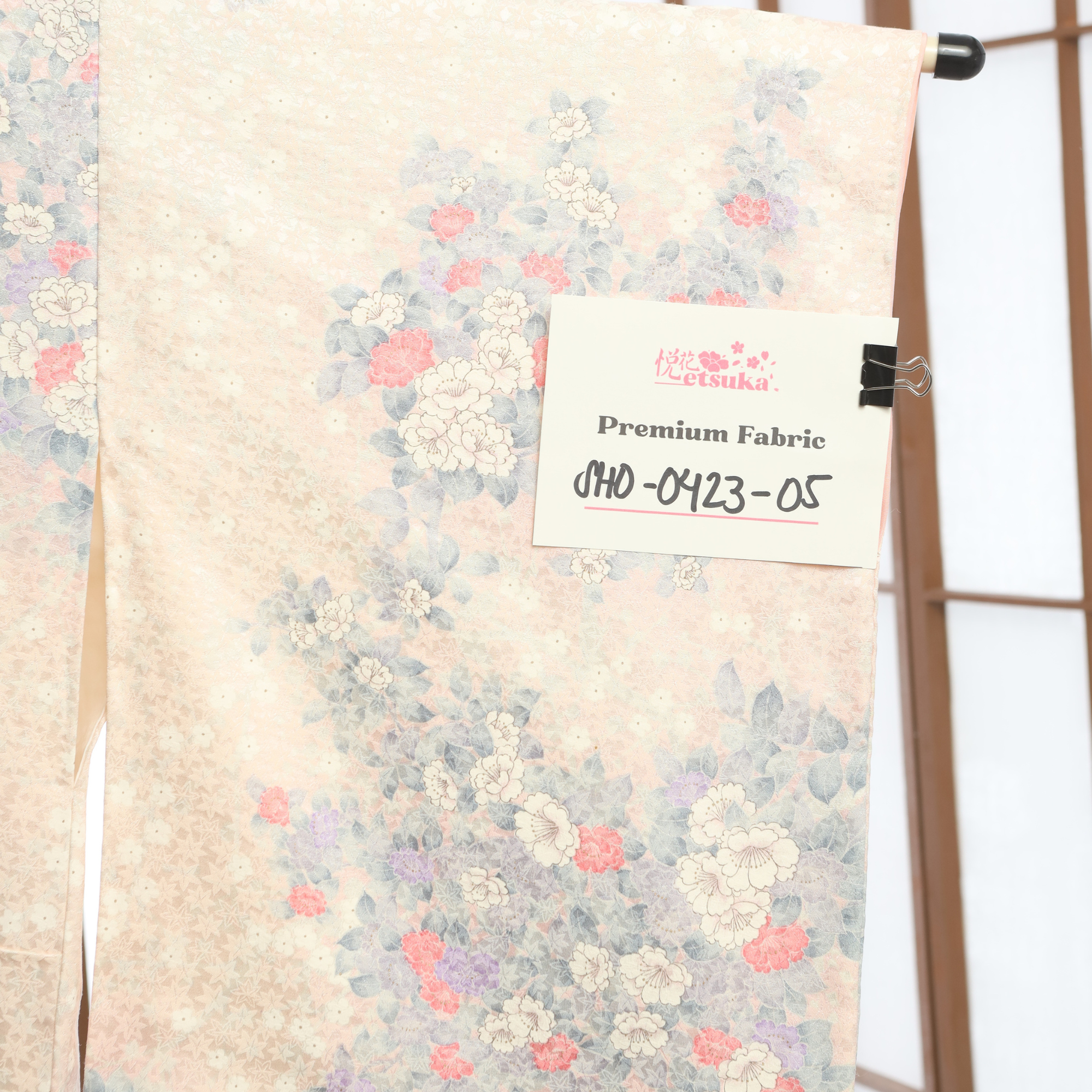 Premium Fabric SHO: 0423-05 | Ivory Bouquet