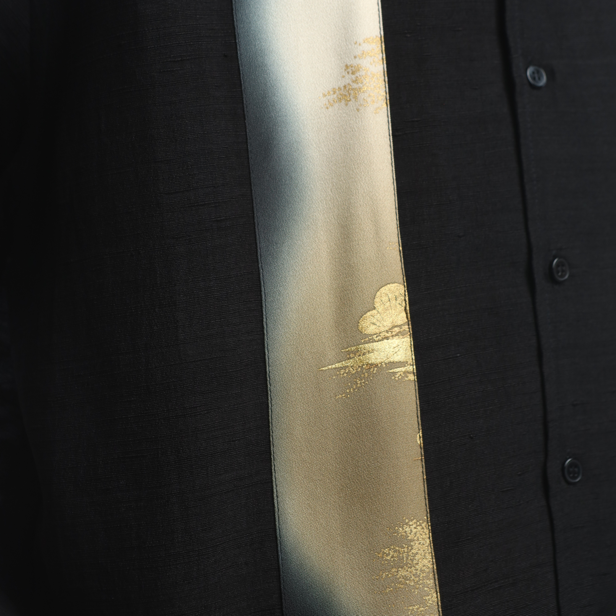 On-hand: Men's Patchwork Silk Polo SP6870