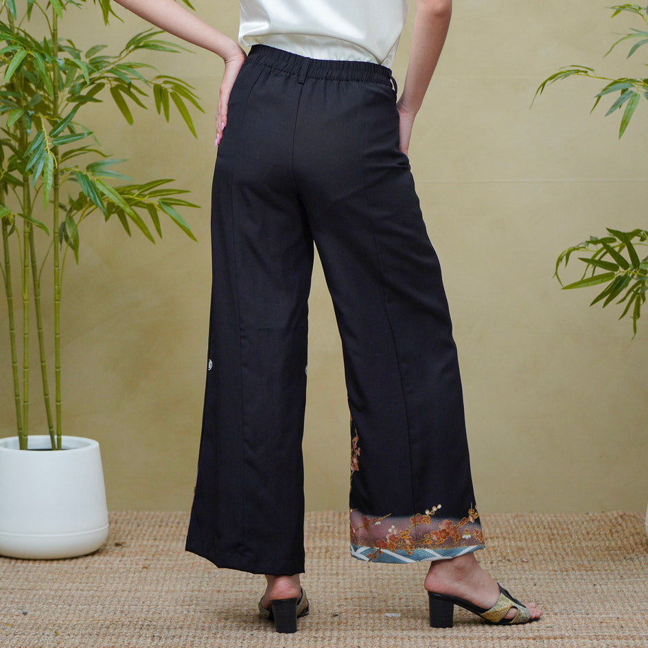 (RH) On-hand: Black Wide Leg Pants | WLP5534 | MA