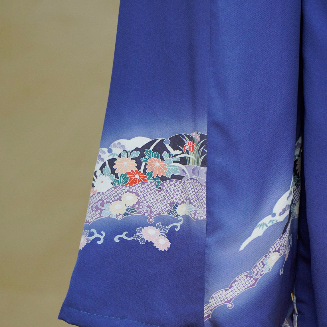 On-hand: Colored Palazzo Pants |  PP8048A XLB BLUE