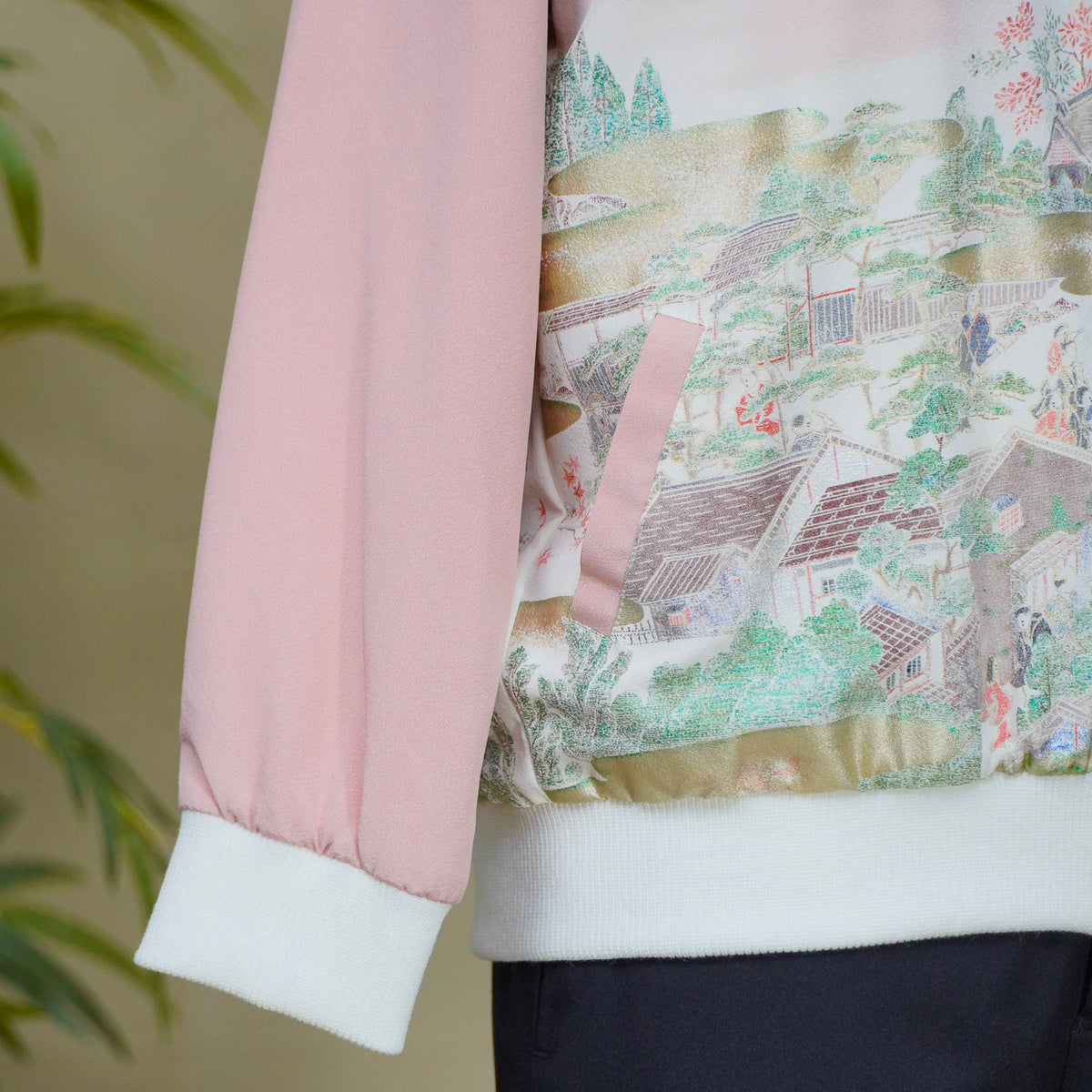 On-hand: Pink Bomber Jacket | 2XLB | BJ8178M