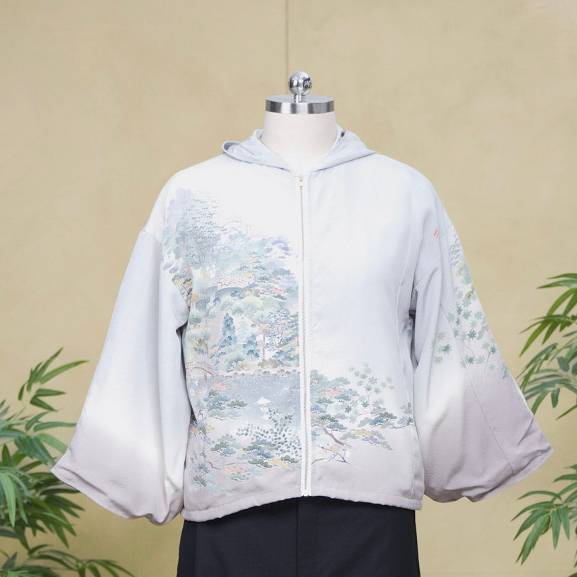 Premium On-hand: Lavender Hoodie With Zipper | HWZ8335Y (SO M)