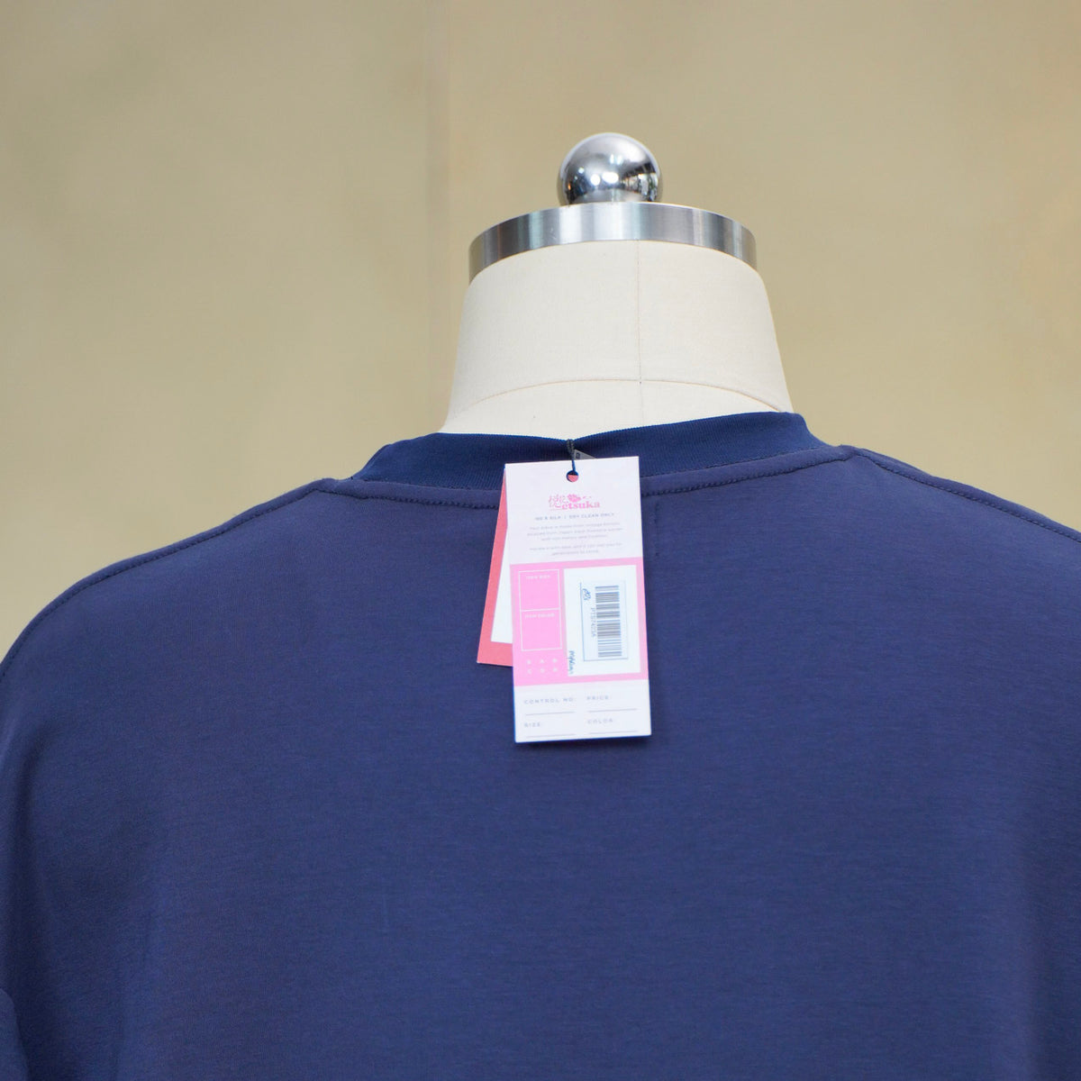 Premium On-hand: Blue Men’s Patchwork shirt | XL | PTS7423A -SMK