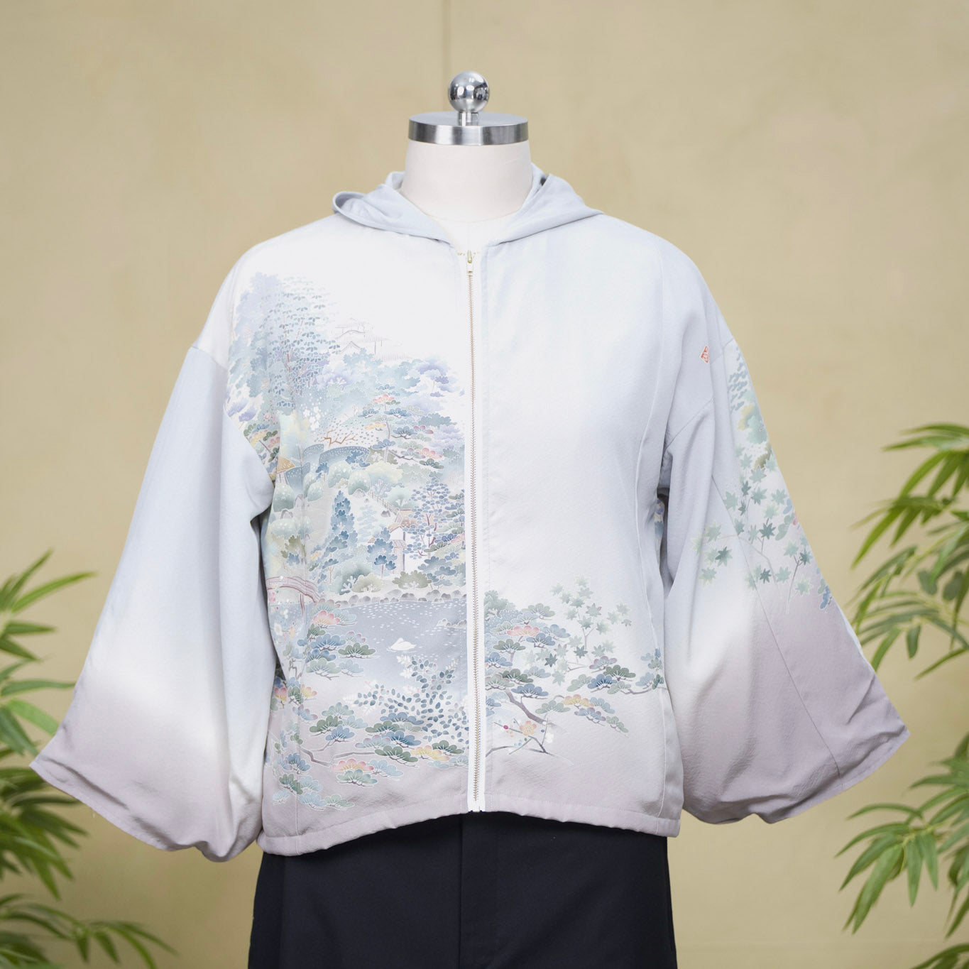 Premium On-hand: Lavender Hoodie With Zipper | HWZ8335Y (SO M)