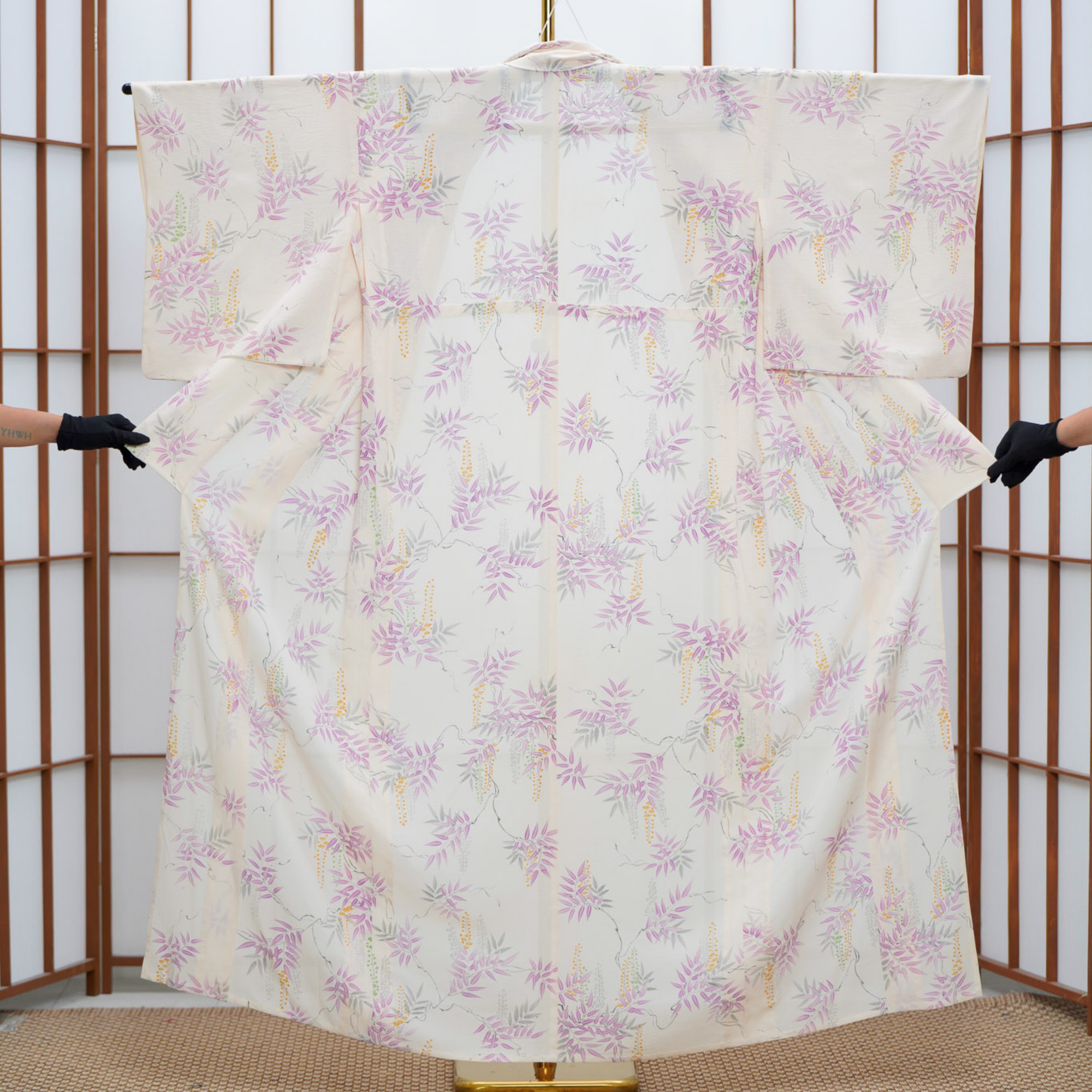 Premium Seethrough Fabric: 0625_62 | Lavender Wisteria